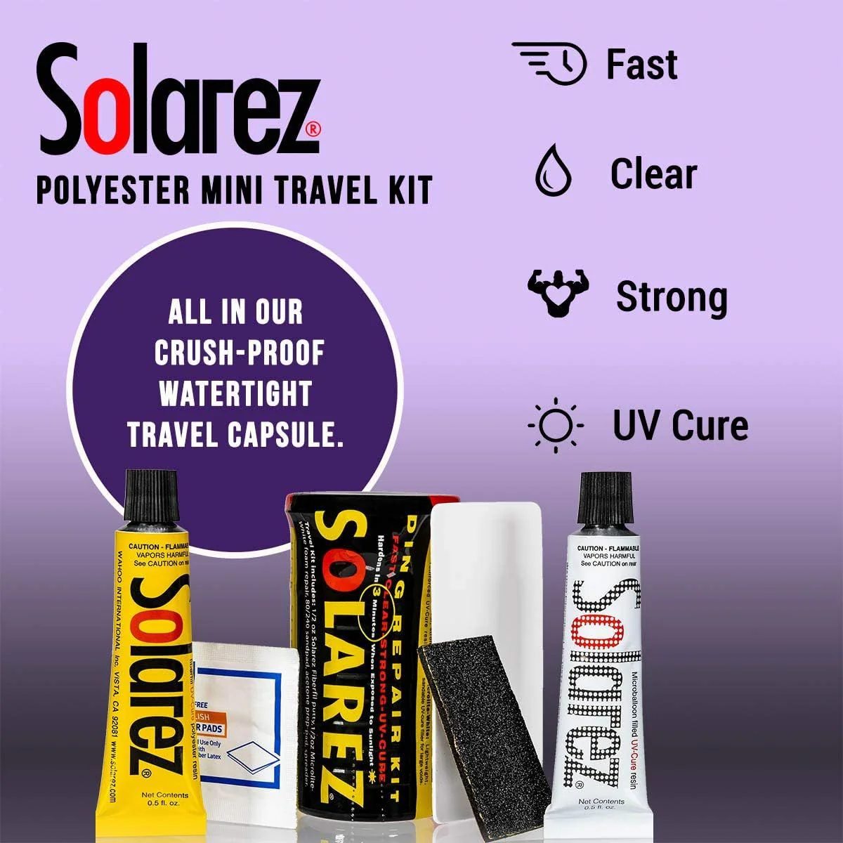Polyester Mini Travel Kit - Image 6
